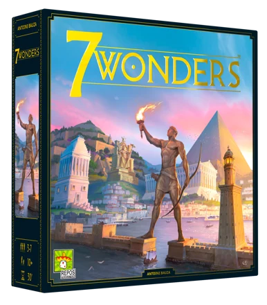 7 Wonders official game artwork