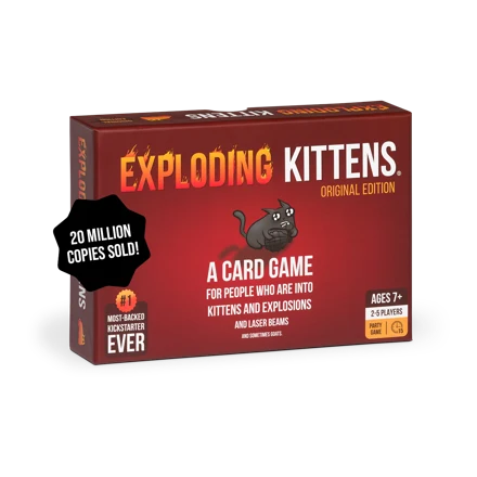 Exploding Kittens official game artwork